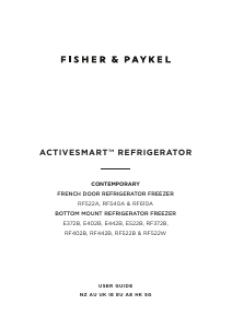 Bruksanvisning Fisher and Paykel RF540ADUX6 Kyl-frys