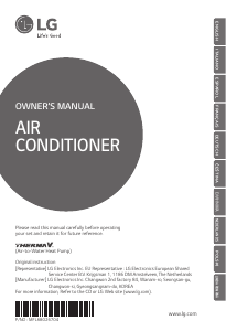 Manual LG HM031M Air Conditioner