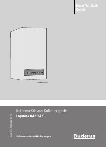 Kullanım kılavuzu Buderus Logamax 042-24-K Doğal gaz kazanı