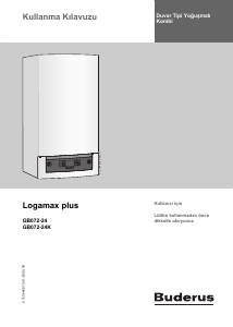 Kullanım kılavuzu Buderus Logamax plus GB072-24 Doğal gaz kazanı