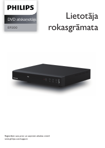 Rokasgrāmata Philips TAEP200W DVD atskaņotājs