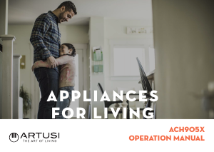 Handleiding Artusi ACH905X Afzuigkap