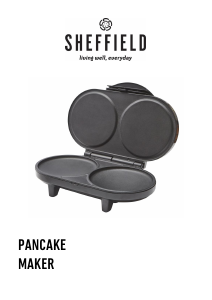 Handleiding Sheffield PLA1721 Crepemaker