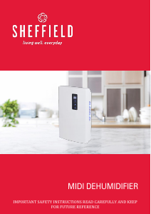 Bruksanvisning Sheffield PLA1551 Avfuktare