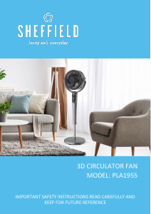 Handleiding Sheffield PLA1955 Ventilator