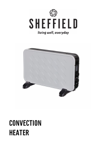 Bruksanvisning Sheffield PL509 Värmefläkt
