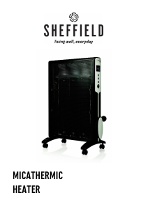 Bruksanvisning Sheffield PLA1729 Värmefläkt