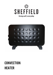Bruksanvisning Sheffield PLA1707 Värmefläkt
