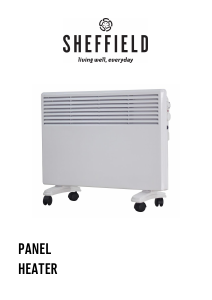 Bruksanvisning Sheffield PL511 Värmefläkt