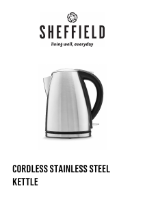 Bruksanvisning Sheffield PL408 Vattenkokare