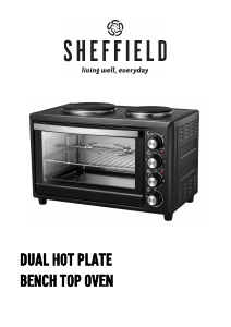 Manual Sheffield PLA1241M Oven