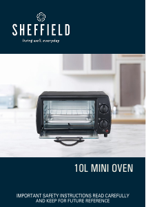 Manual Sheffield PLA1908 Oven