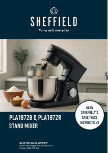 Bruksanvisning Sheffield PLA1972 Köksmaskin