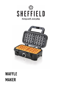 Handleiding Sheffield PLA1689 Wafelijzer
