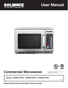 Bruksanvisning Solwave 180MW1800TH Mikrovågsugn