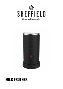 Handleiding Sheffield PLA1869 Melkopschuimer