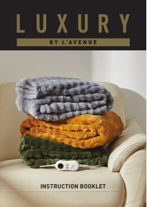 Manual Sheffield NEVES-03-MU Electric Blanket