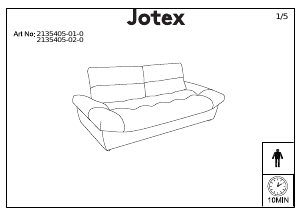 كتيب Jotex LABENNE أريكة