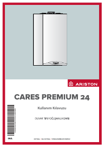 Kullanım kılavuzu Ariston Cares Premium 24 Doğal gaz kazanı