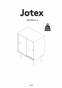 Manual Jotex KVARNHOLM Dulap