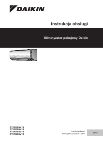 Instrukcja Daikin ATXF20E5V1B Klimatyzator