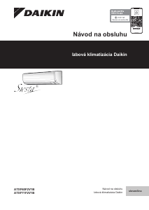 Návod Daikin ATXF25F5V1B Klimatizácia