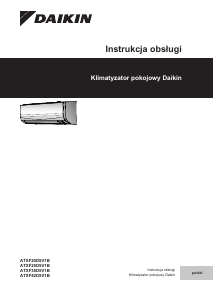 Instrukcja Daikin ATXF35D5V1B Klimatyzator