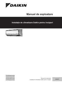 Manual Daikin ATXF42C5V1B Aer condiționat
