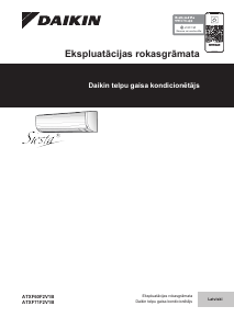 Rokasgrāmata Daikin ATXF50F5V1B Gaisa kondicionētājs
