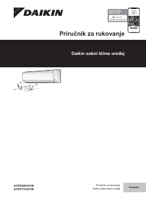 Priručnik Daikin ATXF50F5V1B Klimatizacijski uređaj