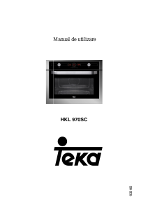 Manual Teka HKL 970SC Cuptor