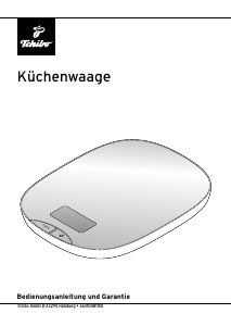 Bedienungsanleitung Tchibo 287713 Küchenwaage