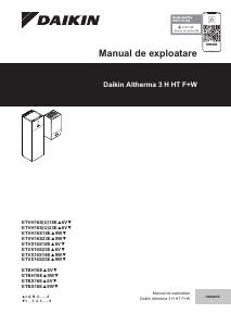 Manual Daikin ETVX16S23EA9W Altherma Cazan de incalzire centrala