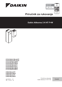 Priručnik Daikin ETVX16S23EA9W7 Altherma Bojler za centralno grijanje