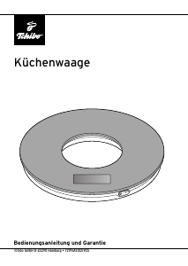 Bedienungsanleitung Tchibo 302175 Küchenwaage