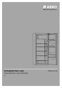 Manuale Asko RFB31231EI Frigorifero
