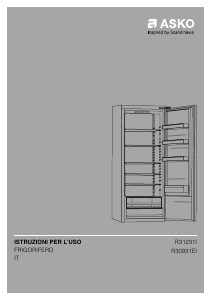 Manuale Asko R31231I Frigorifero