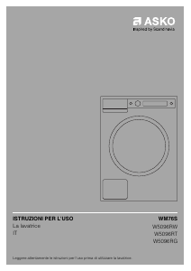 Manuale Asko W5096RT Lavatrice