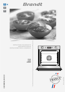 Manual de uso Brandt BOP7543LX Horno