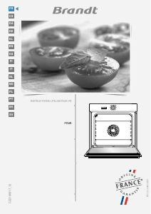 Manual de uso Brandt BOP7533BB Horno