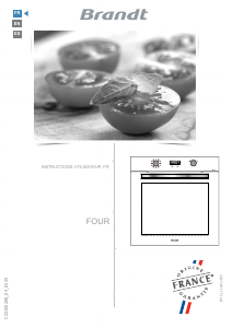 Manual Brandt BKFP514B Oven