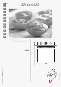 Manual Brandt BXP2337X Oven