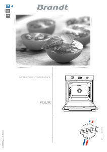 Mode d’emploi Brandt BFP201BB Four