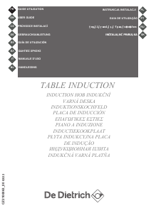 Manual De Dietrich DPI7698G1 Hob