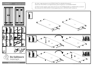 Bedienungsanleitung Woood Connect (2 doors) Kleiderschrank