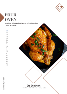 Bedienungsanleitung De Dietrich DOC4344B Backofen