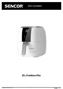 Manual de uso Sencor SFR 5320WH Freidora