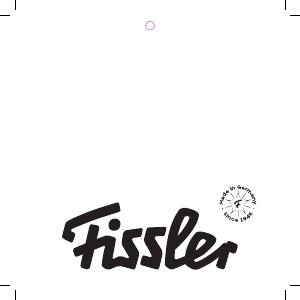Kullanım kılavuzu Fissler Ceratal Classic Orbit Black Tencere