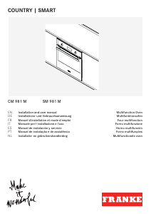 Mode d’emploi Franke CM 981 M Four