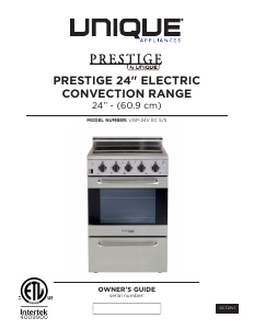 Manual Unique UGP-24V EC S/S Range
